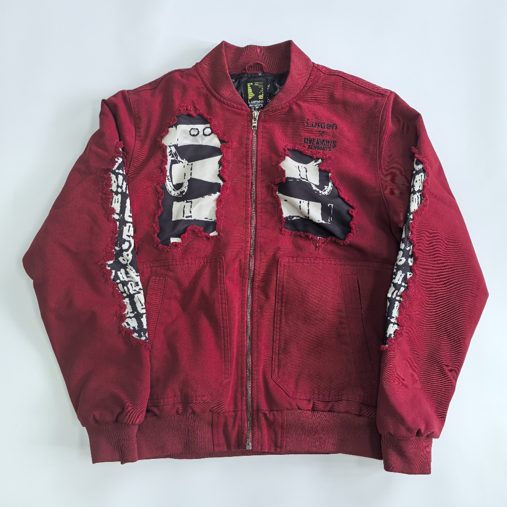 Ouma embroidery, aged, washed, broken jacket and cotton-padded jacket